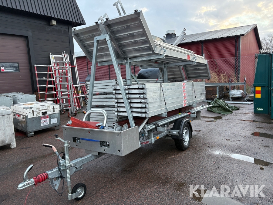 Villaställning Altrad 60m2 på släpvagn