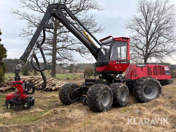 Skördare Komatsu 901TX