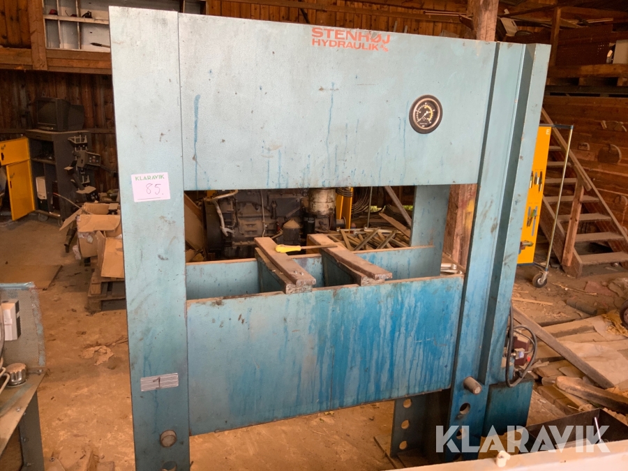 Hydraulpress Stenhöj 100 ton