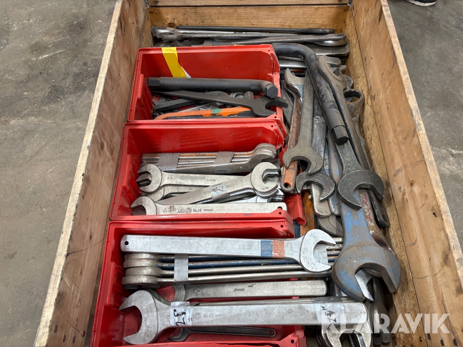 Parti med handverktyg