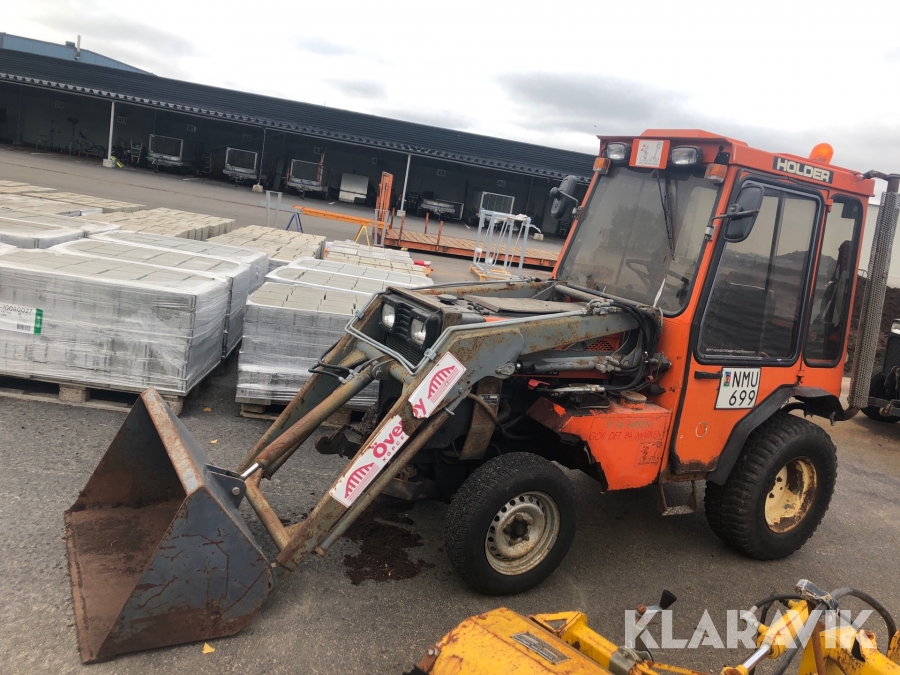 Minitraktor med Lastare Holder P70C-460