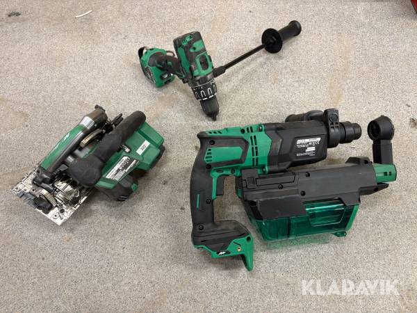 Handmaskiner 3 st Hikoki