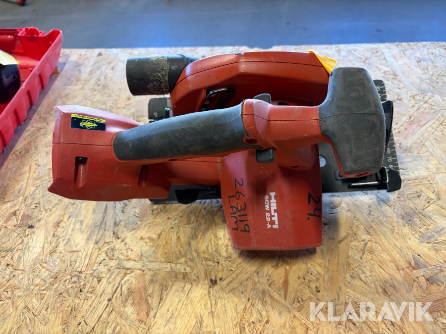 Parti med Verktyg Hilti SJT-G-A22/ SR4-A22/ SCW-22A/ SF4-A22