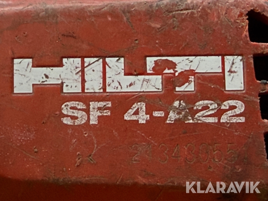 Parti med Verktyg Hilti SJT-G-A22/ SR4-A22/ SCW-22A/ SF4-A22