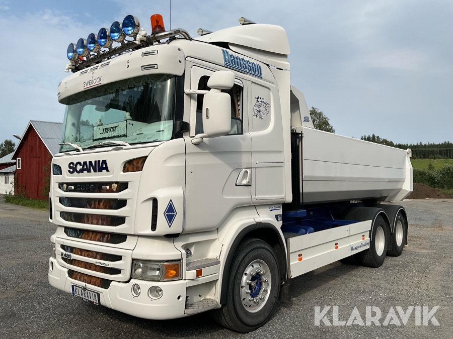 Tippbil Scania R480