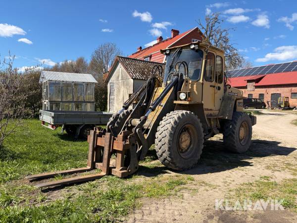 Hjullastare Volvo BM L50 med 3 redskap
