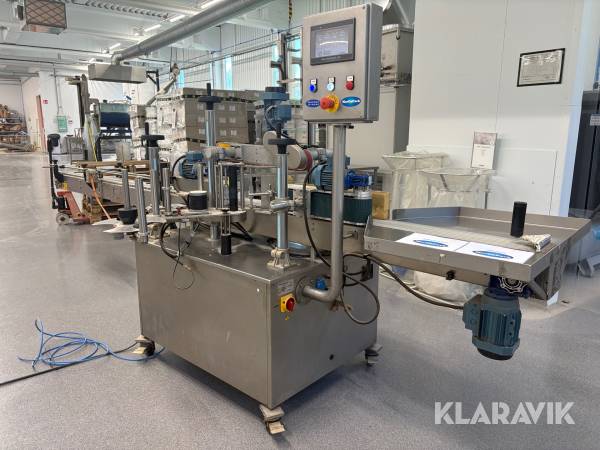 Etikettmaskin MarCoPac MCP300T med transportband 