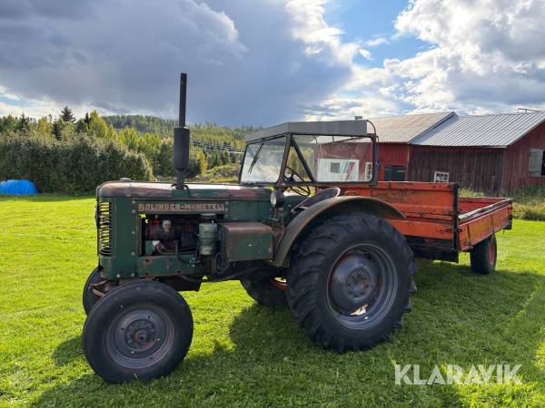 Veterantraktor Bolinder-Munktell BM 35 med Tippvagn