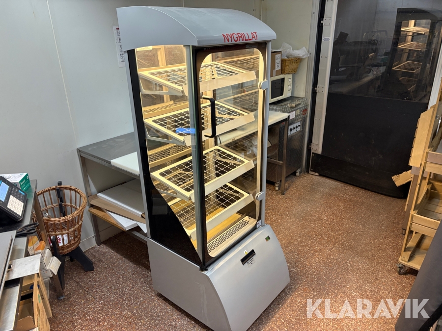 Värmemonter för nygrillat Nuttall Tirboserve Hot tower