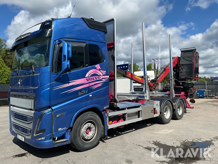 Timmerbil Volvo FH16 750 I-shift