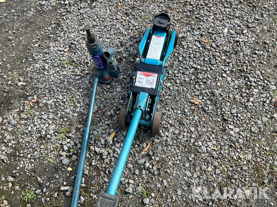 Domkraft 1,7 ton+ 2 ton