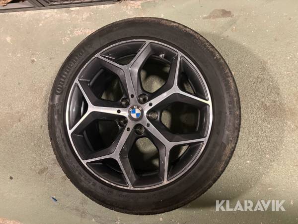Sommardäck med fälg Continental Contact SSR 225/50R18 4 st