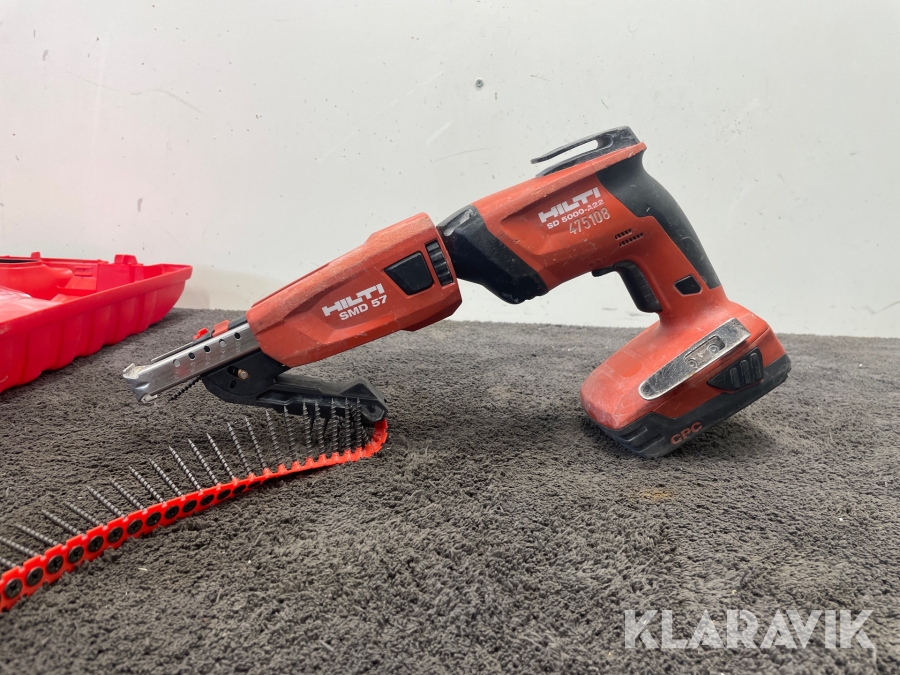 Automatskruvdragare med magasin Hilti SD5000-A22 & SMD 57