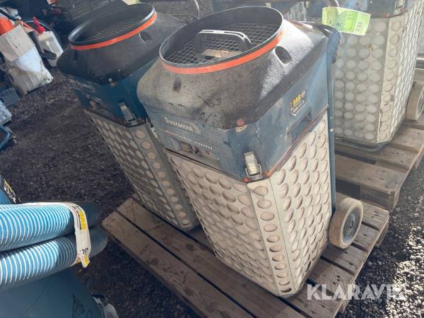 Luftrenare 2st Dustcontrol AirCube 2000