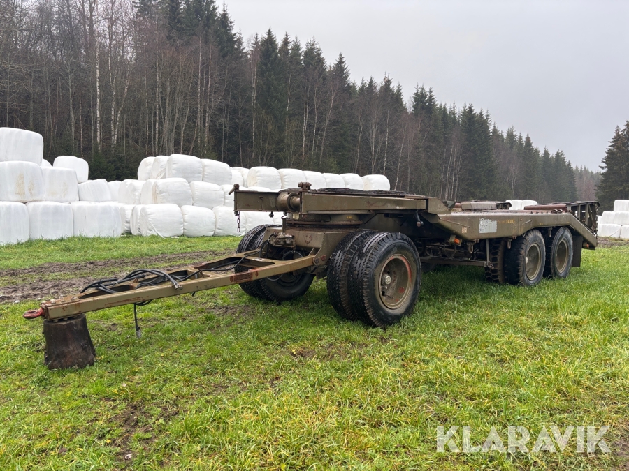 Maskintrailer 7532 MT 3-axlad