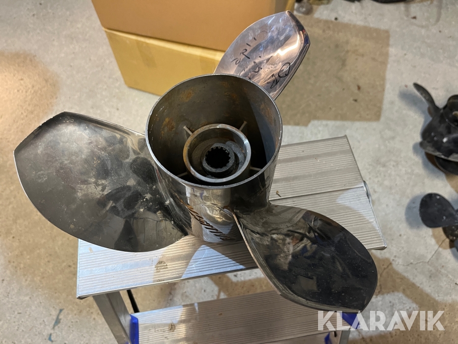 Propeller i rostfritt Ballistic