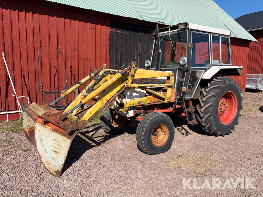 Traktor David Brown 990 med lastare