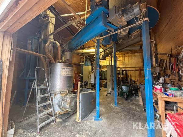 Pelletsfabrik komplett inkl paketering i storsäck