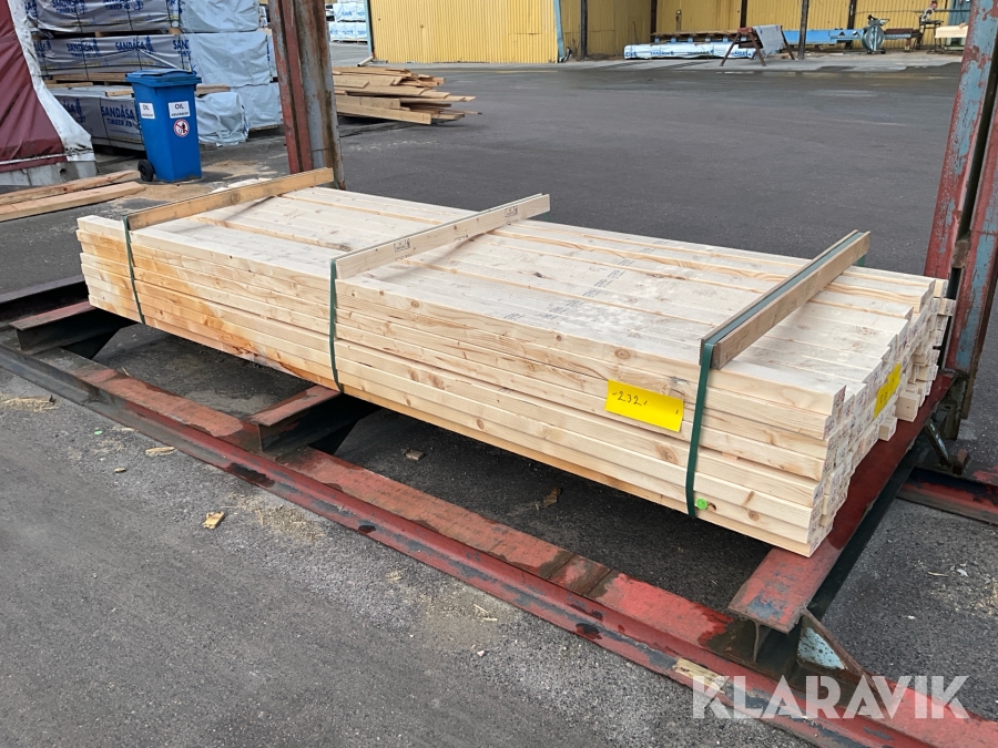 Virkespaket Hyvlat 45x70 300 Löpmeter