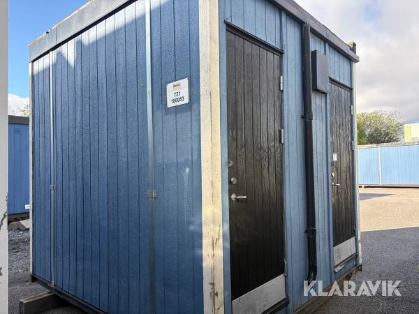 WC-bod Flexator med 3 toaletter