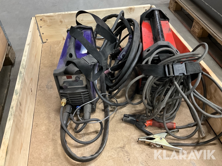 Tig och pinnsvets Kemppi och Parweld