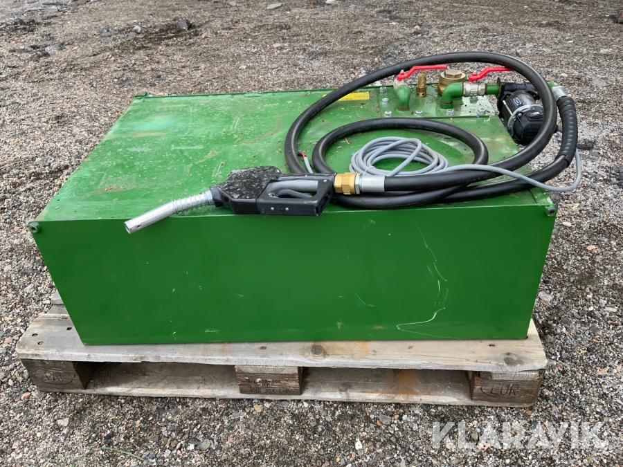 Flaktank Rudskoga 220L till pick up, med pump