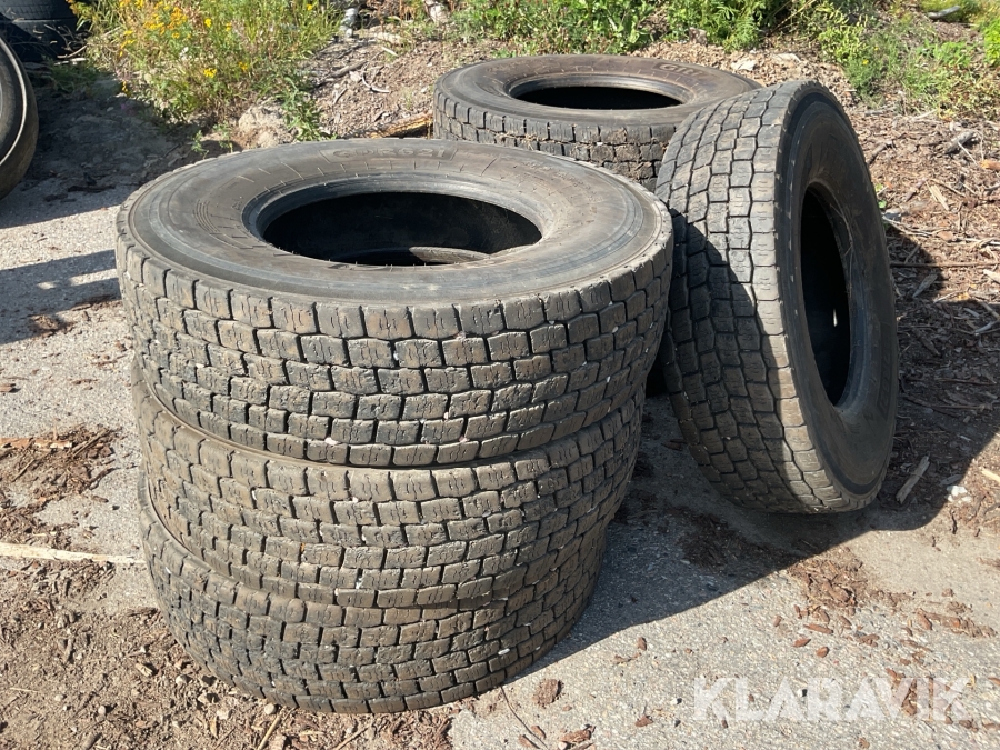 Däck Giti GDR621 315/80R22.5 7st