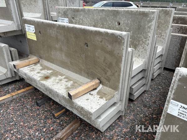 L-stöd 11 st samt ett hörn