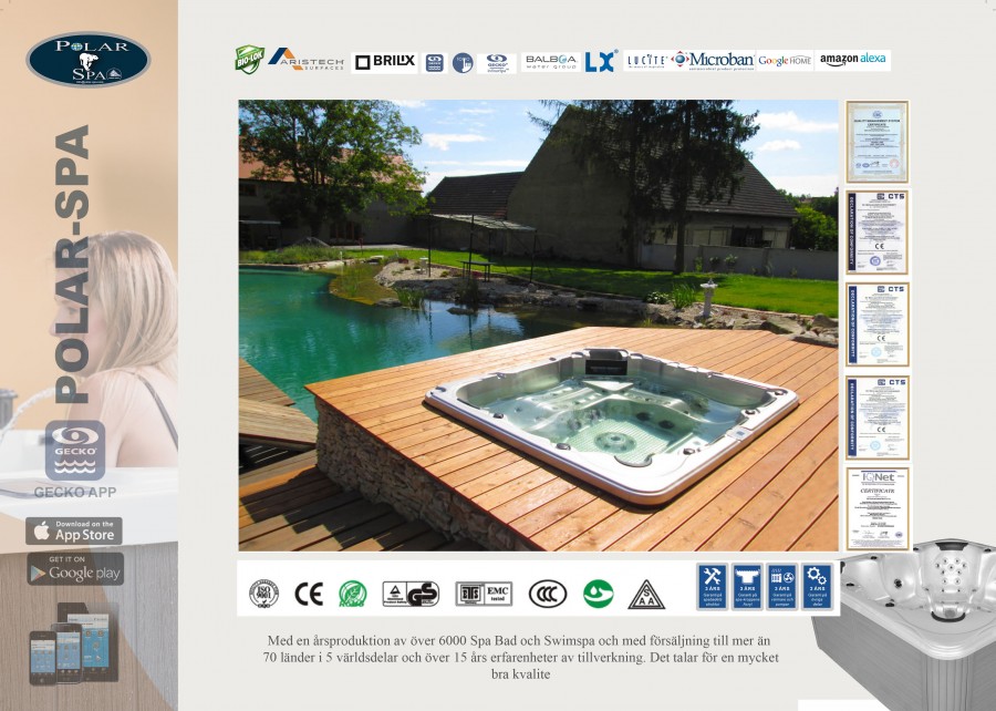Spabad / Utespa Polar-spa/Brilix 7307-A (NYTT)