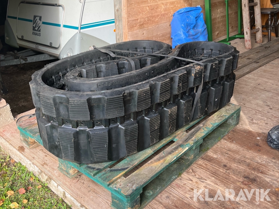 Gummilarvband Vema track 1st