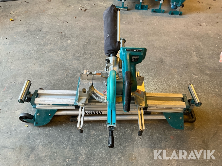 Kap- och gersåg Makita DLS714 med sågbord