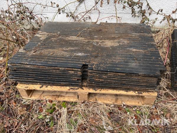 Båspallmattor Delaval 145x1m 12st