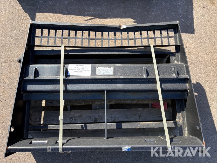 Mekaniskt gaffelställ Bobcat S100 SE