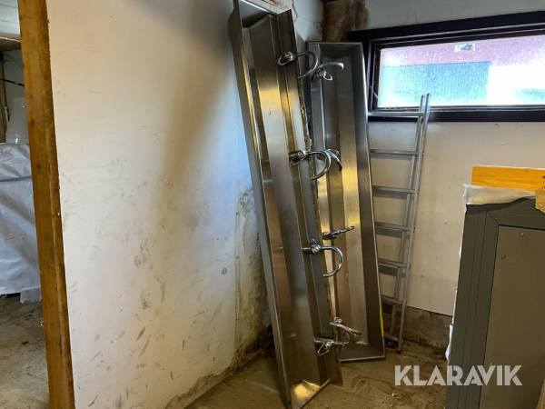 Tvättrännor med blandare