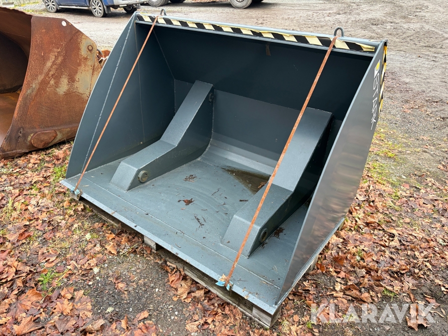 Högtippande skopa Lametal Stark KKK1300