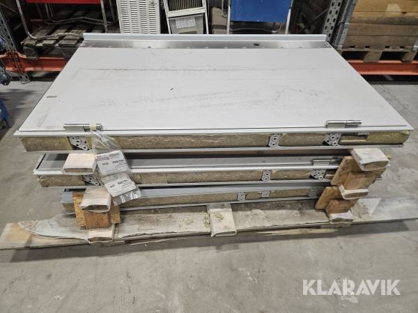 Ståldörr Daloc 3st