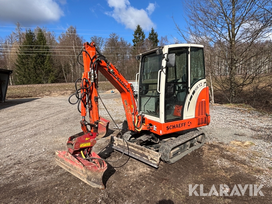 Grävmaskin Schaeff HR 12