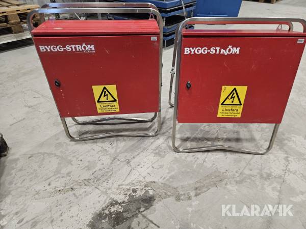 Elskåp Bygg-Ström 63A 2st