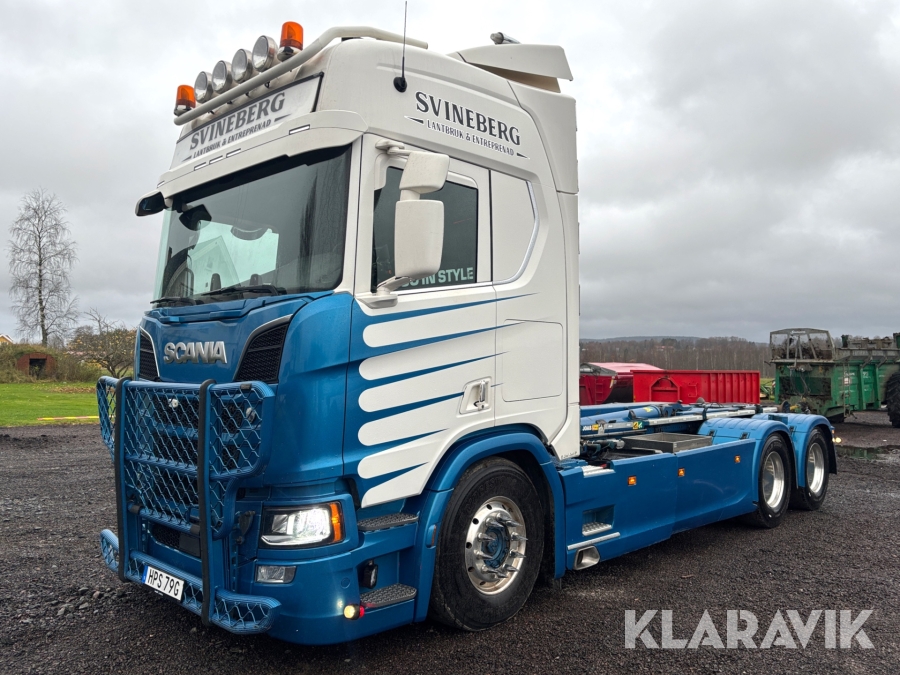 Lastväxlare Scania R650 tandem 6x4