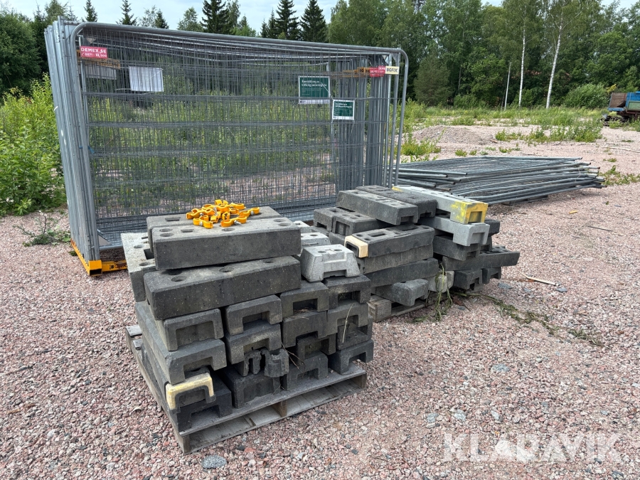 Byggstaket BGfix och demex 44st med fötter