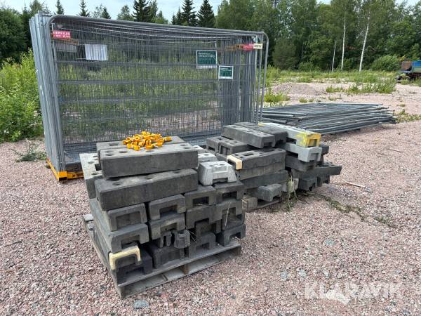 Byggstaket BGfix och demex 44st med fötter