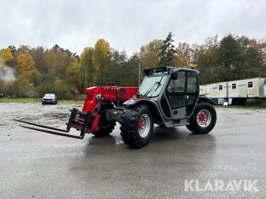 Teleskoplastare Merlo P28.8L Plus med spridningsbara gafflar