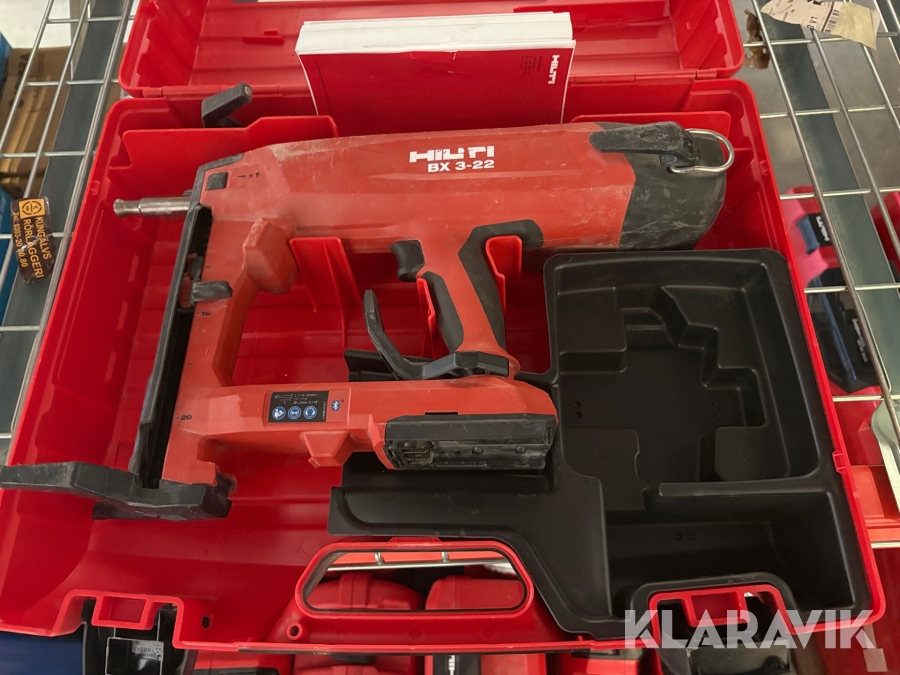 Infästningspistol Hilti BX3-22 för spik/bult