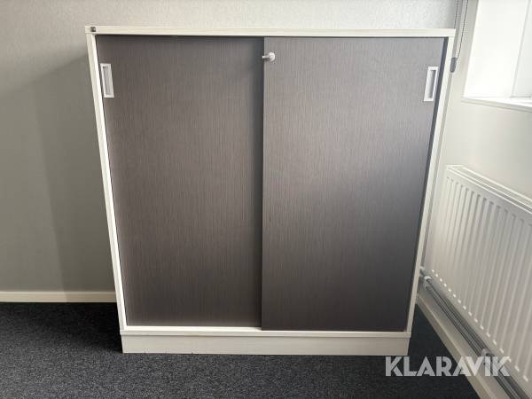 Kontorskåp Svenheim 120x127 med lås