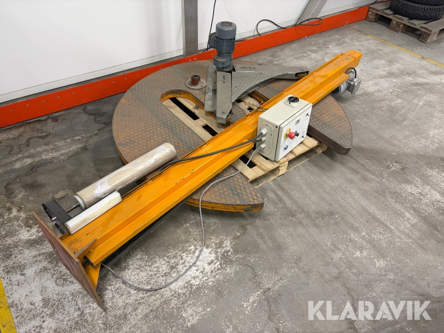 Pallinplastare/plastfilmssträckare AB Smireko 1500-Manuell