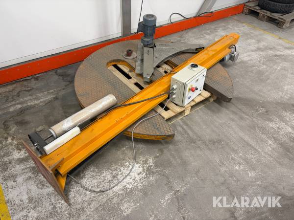 Pallinplastare/plastfilmssträckare AB Smireko 1500-Manuell