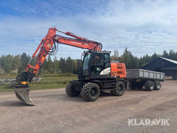 Grävmaskin Hitachi ZX140W-5B
