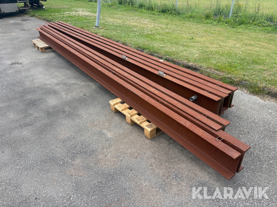 Stålbalkar 4st