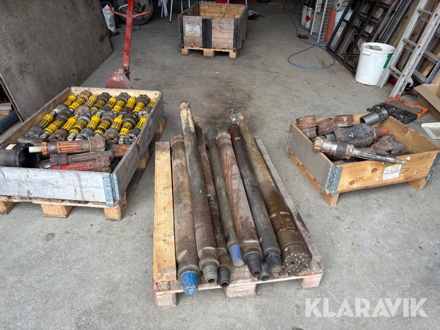 Borrutrustning diverse Atlas Copco