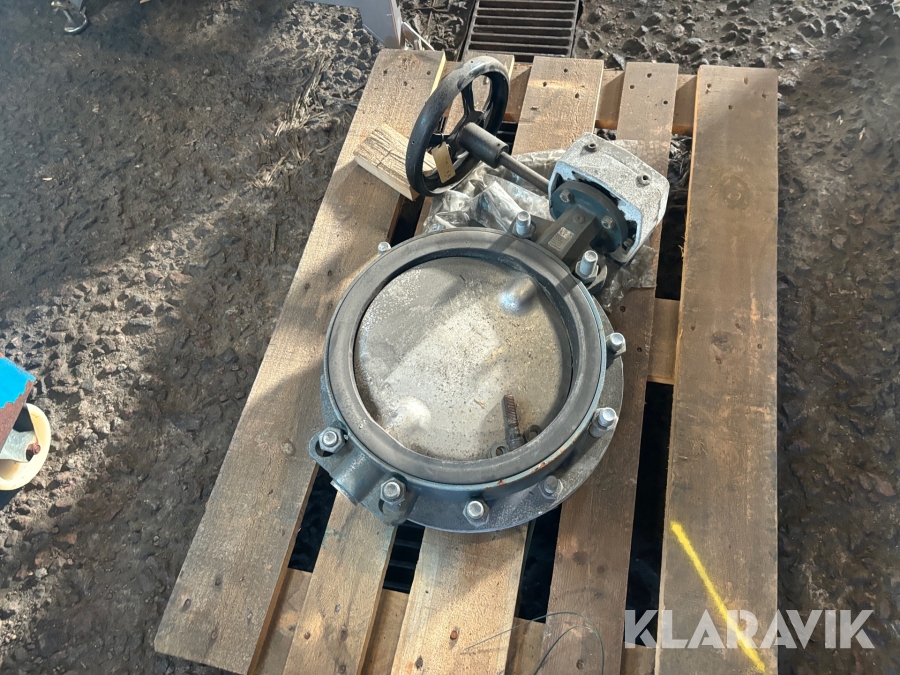 Ventil 400 mm i diameter